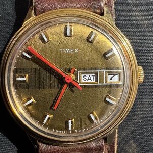 1975 Time Mercury Day Date Watch